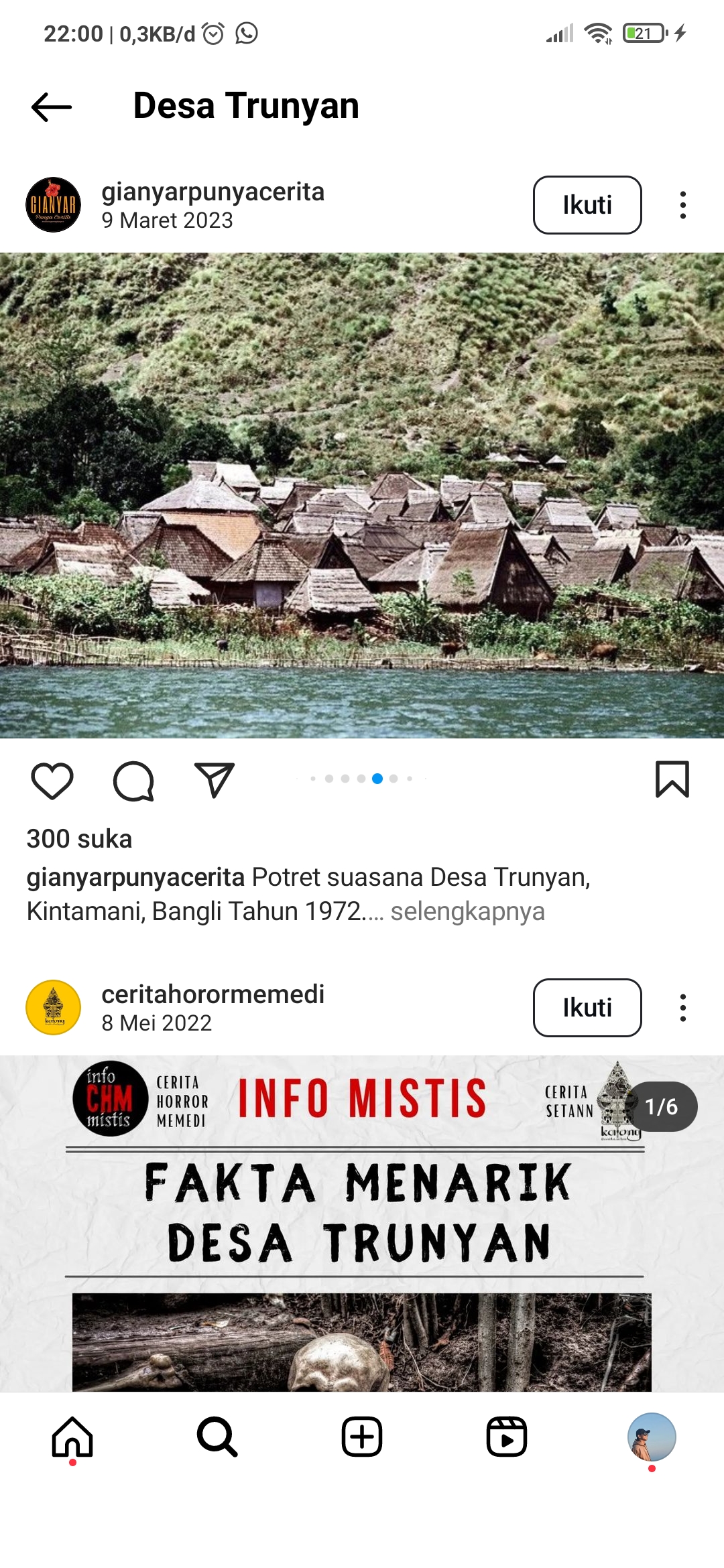 Destinasi wisata Desa Trunyan Bali yang Unik