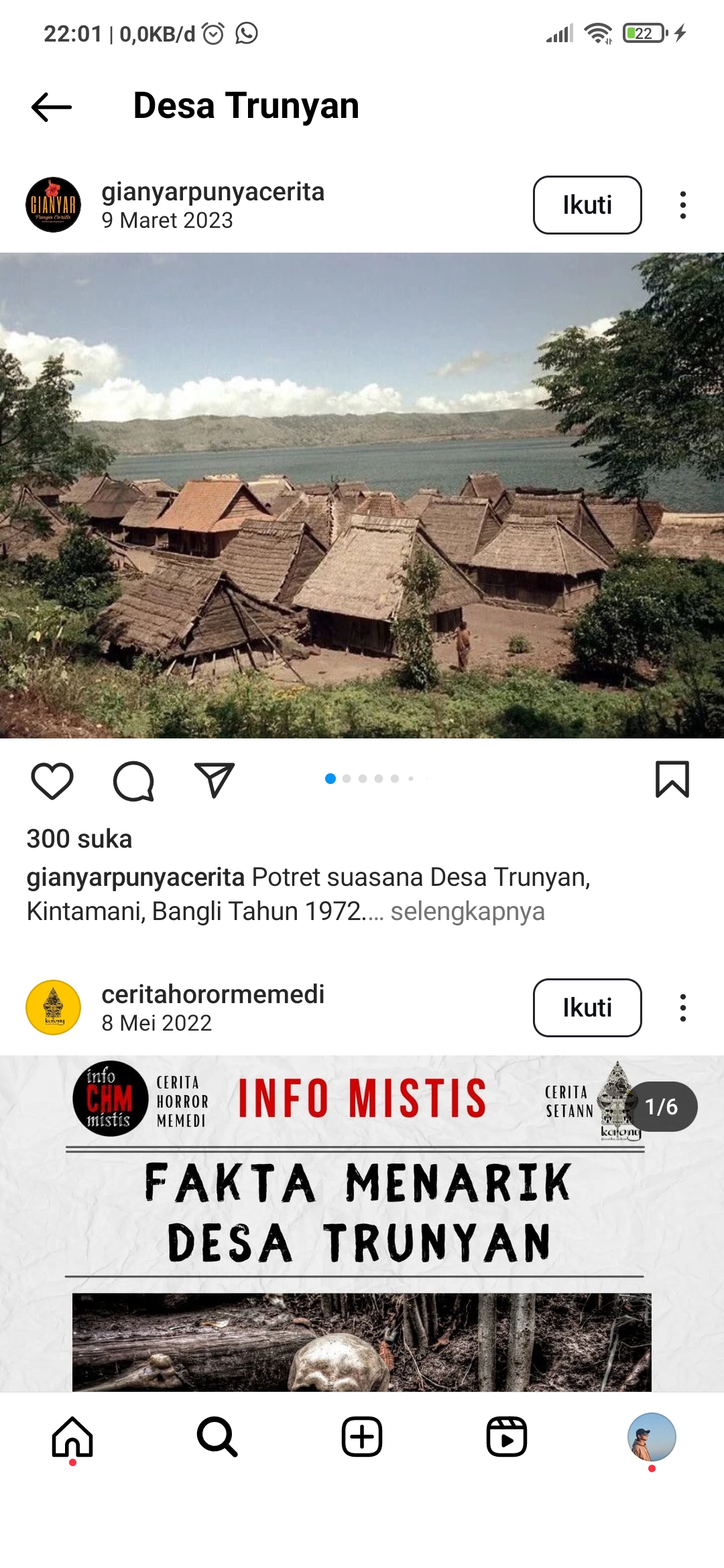 Desa Trunyan punya tradisi unik yang cukup horor