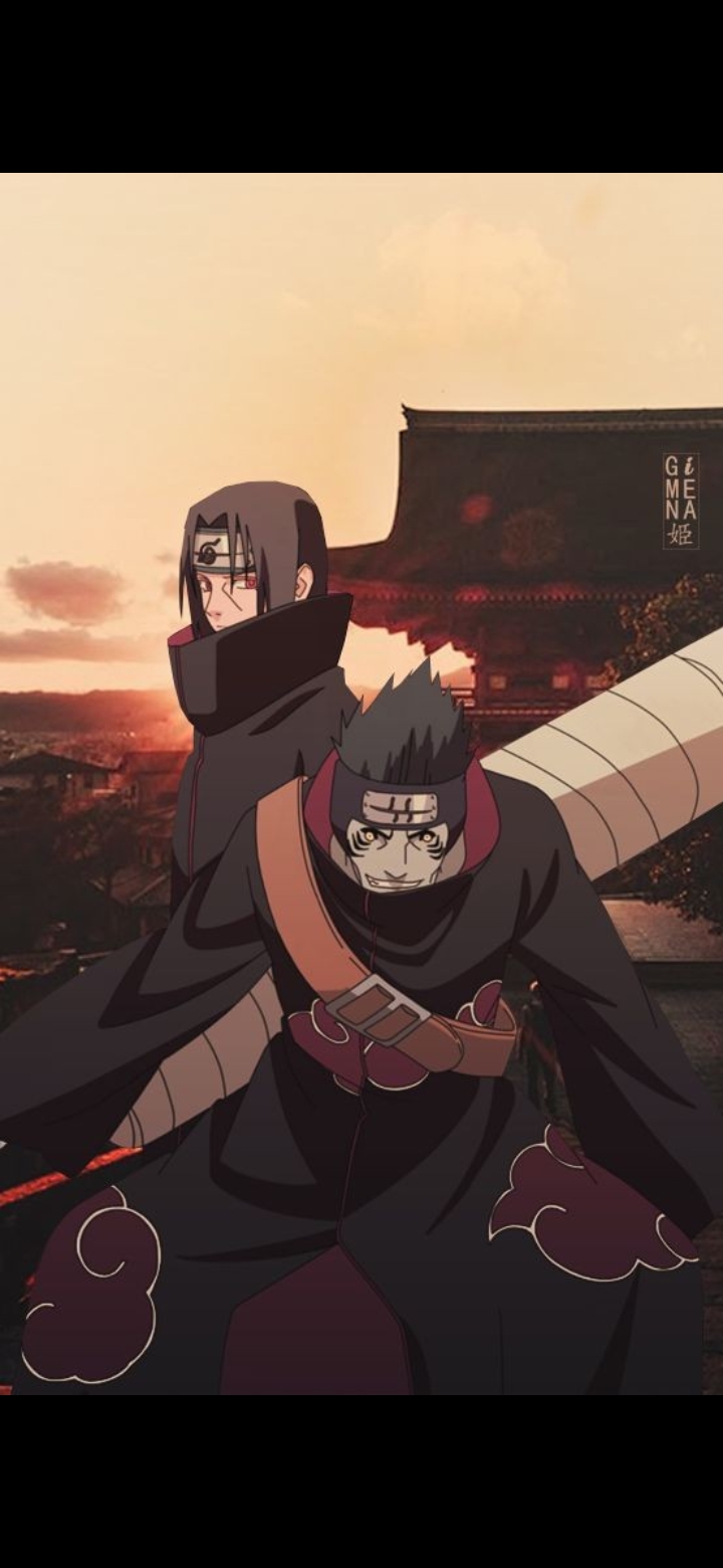 Kisame dan Itachi di Naruto