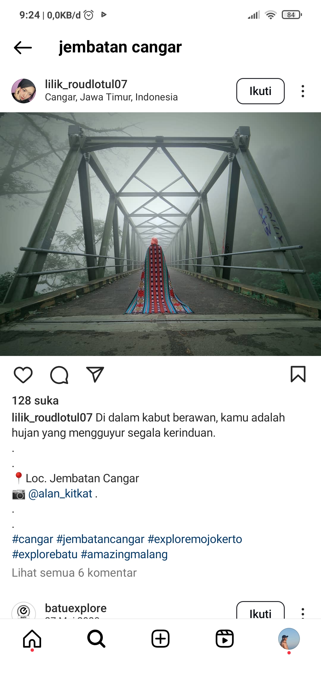 Terkenal Angker, Jembatan Cangar punya cerita horor bersamanya