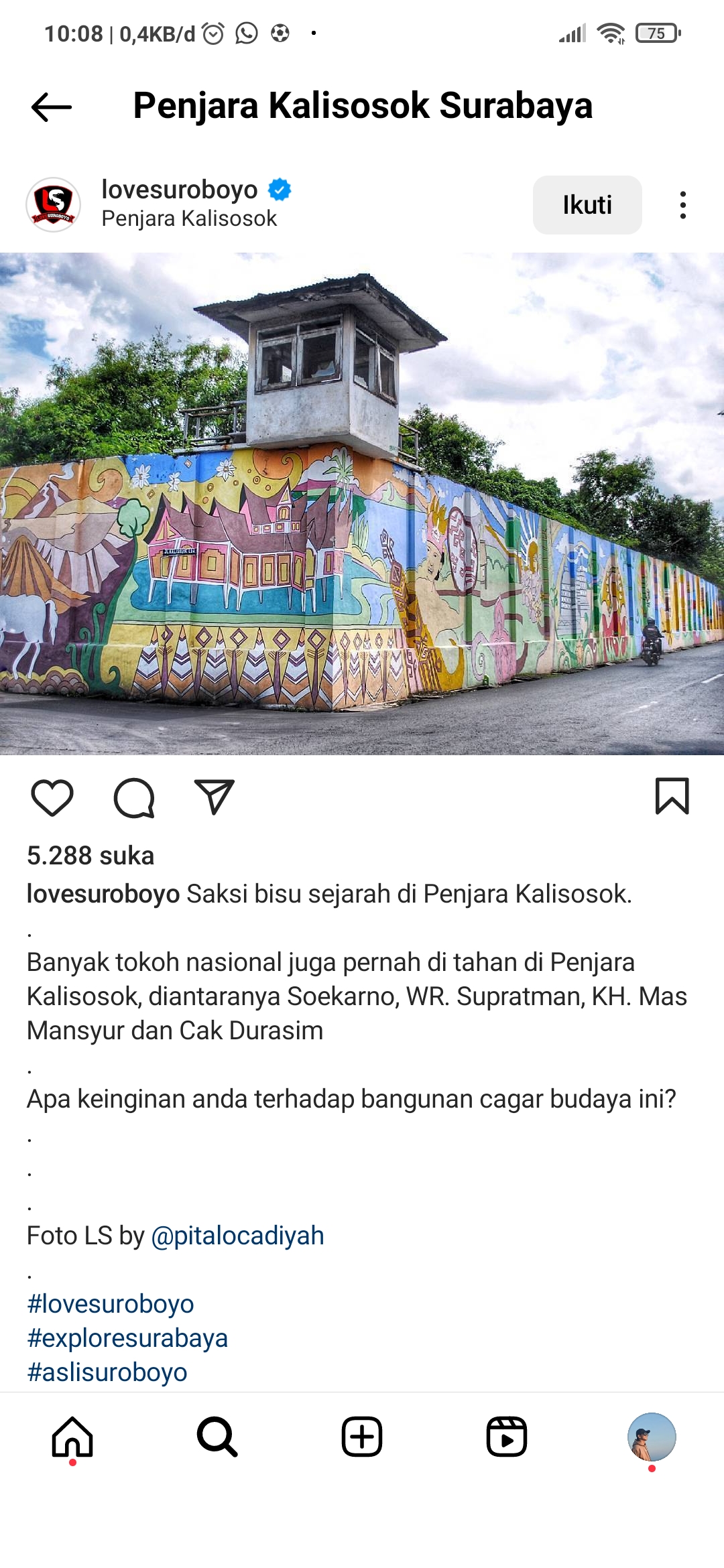 Penjara Kalisosok yang punya sejarah kelam dan angker