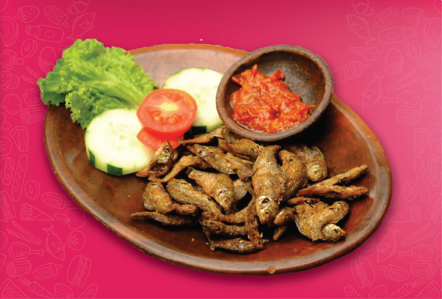 kuliner khas Mojokerto, sambel Wader. (viuit.id)