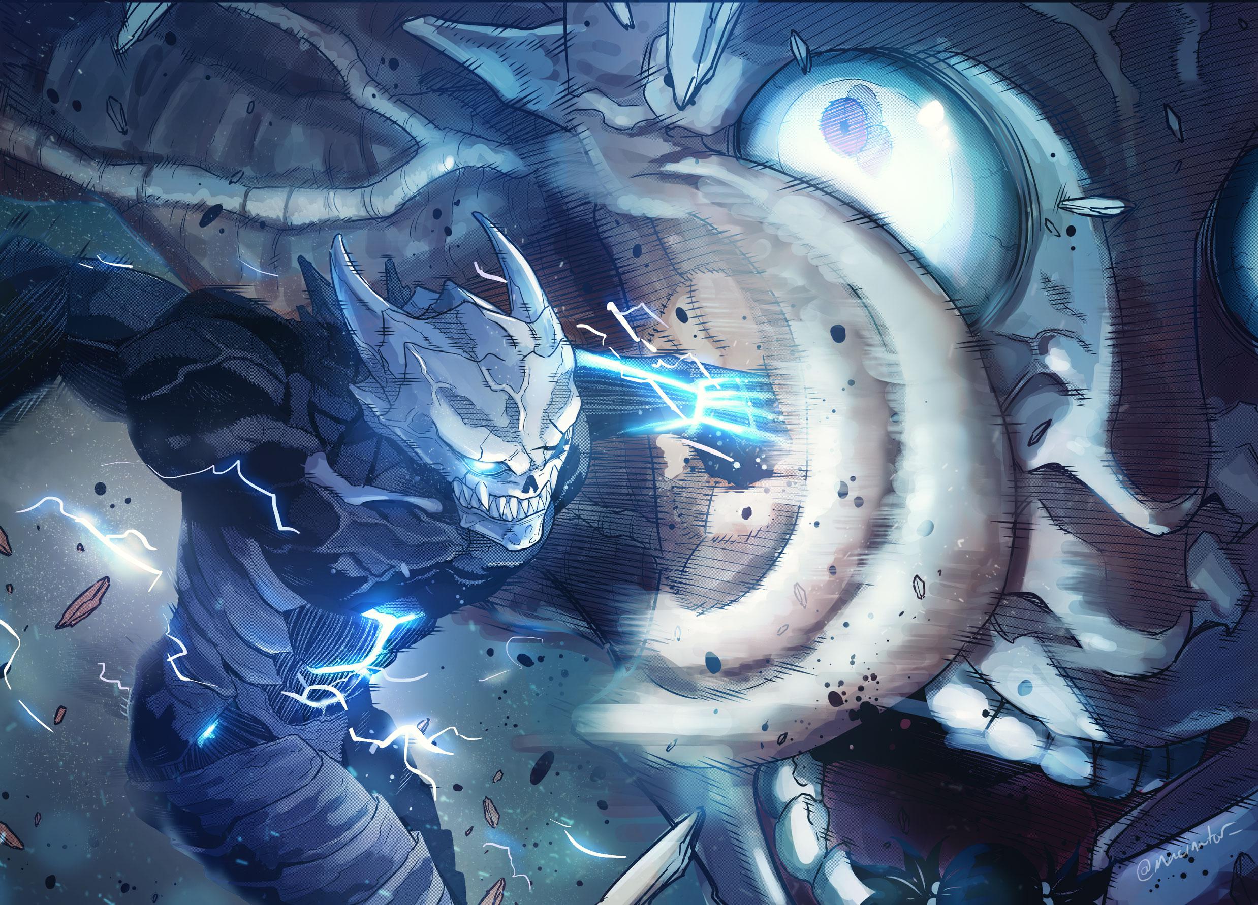 manga anime kaiju no.8 (wallpapercave.com)