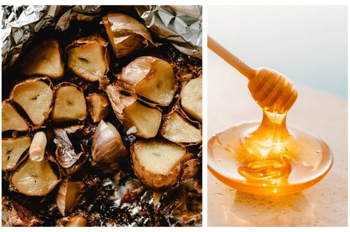 KOLASE: Manfaat Bawang Putih Bakar dan Madu untuk Pria
