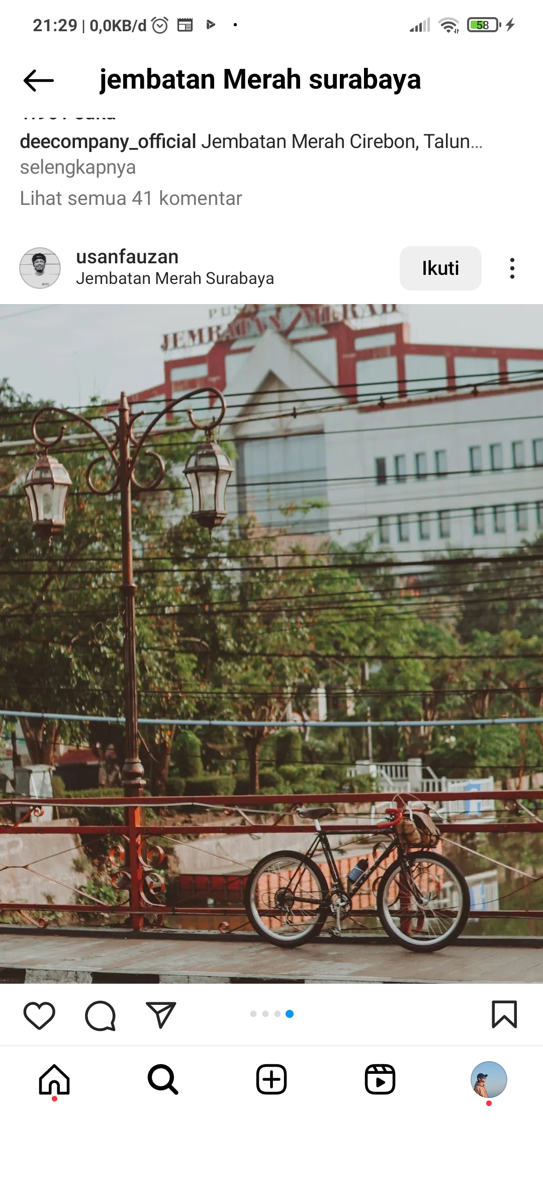 Jembatan Merah memang estetik, tapi juga angker