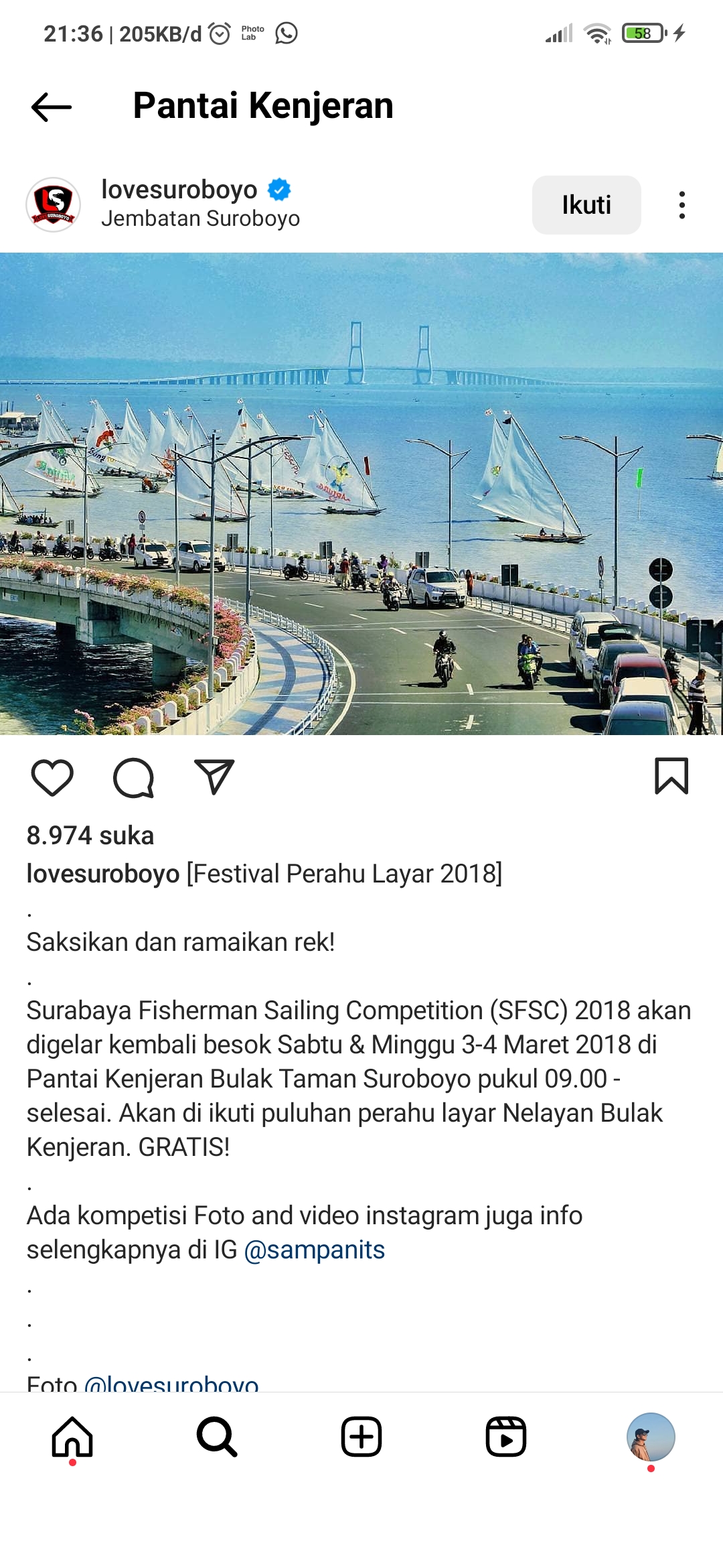 Pantai Kanjeran dengan pesona dan cerita mistisnya