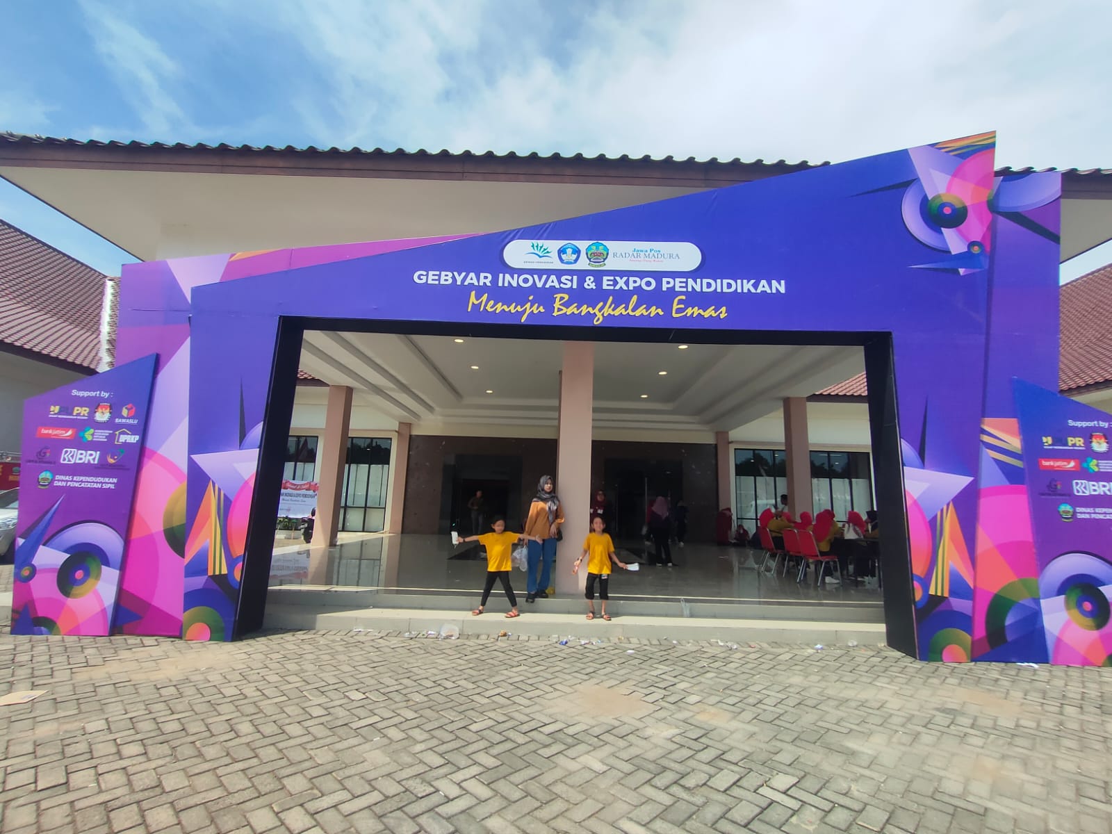 Event Gebyar Inovasi dan Expo Pendidikan selama tiga hari berlangsung meriah dan spektakuler.