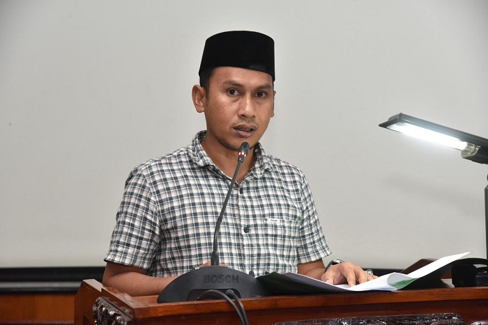 PEDULI EKONOMI: Sekretaris Komisi II DPRD Sumenep Irwan Hayat. (DPRD SUMENEP UNTUK JPRM)