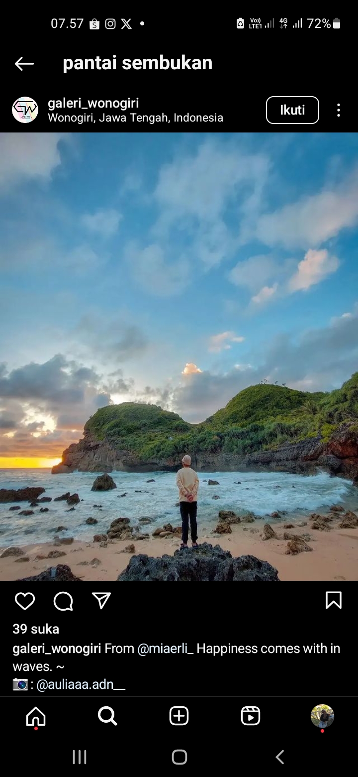 Pantai Sembukan, Wonogiri