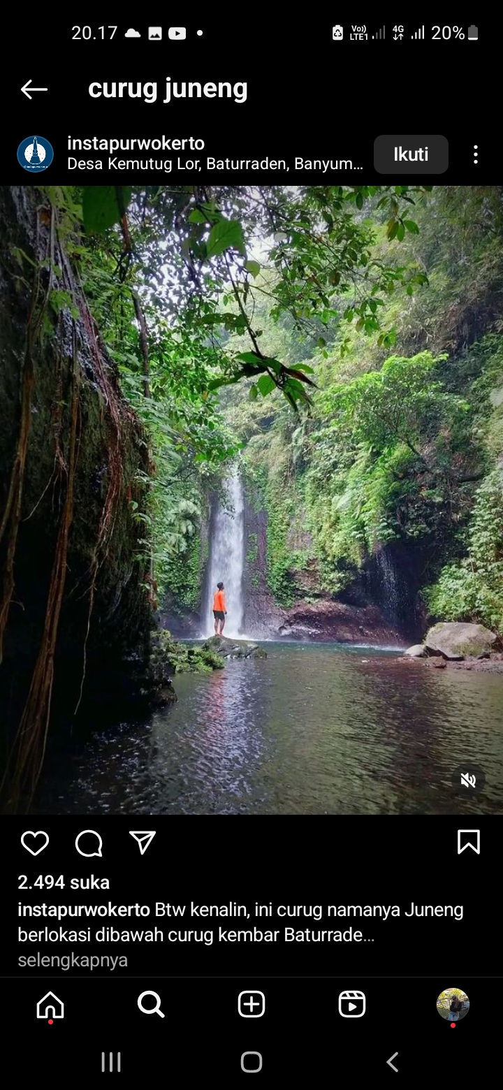 Curug Juneng, Banyumas