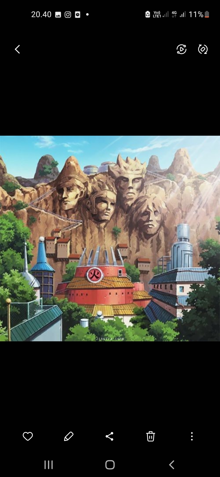 Desa Konoha, Naruto