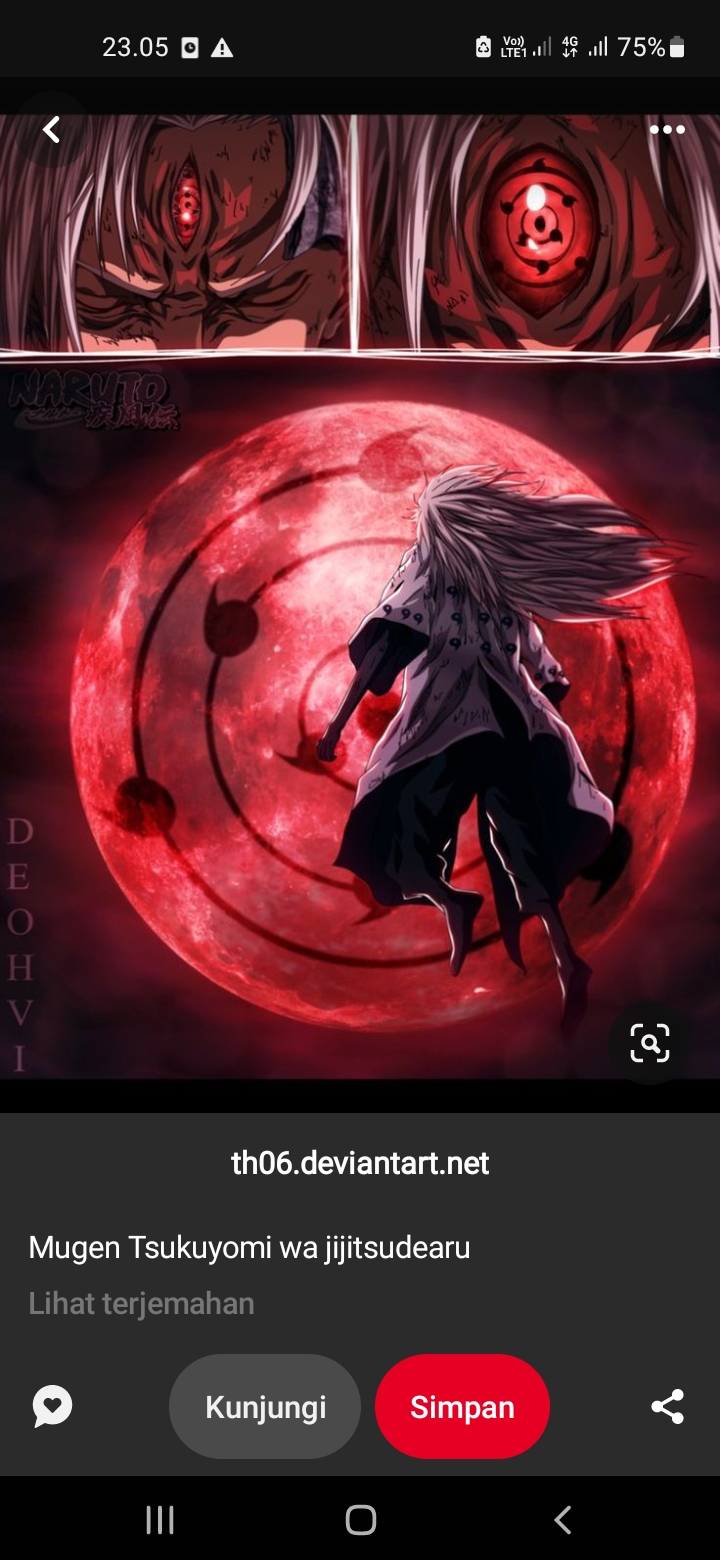 Mugen Tsukuyomi, Naruto