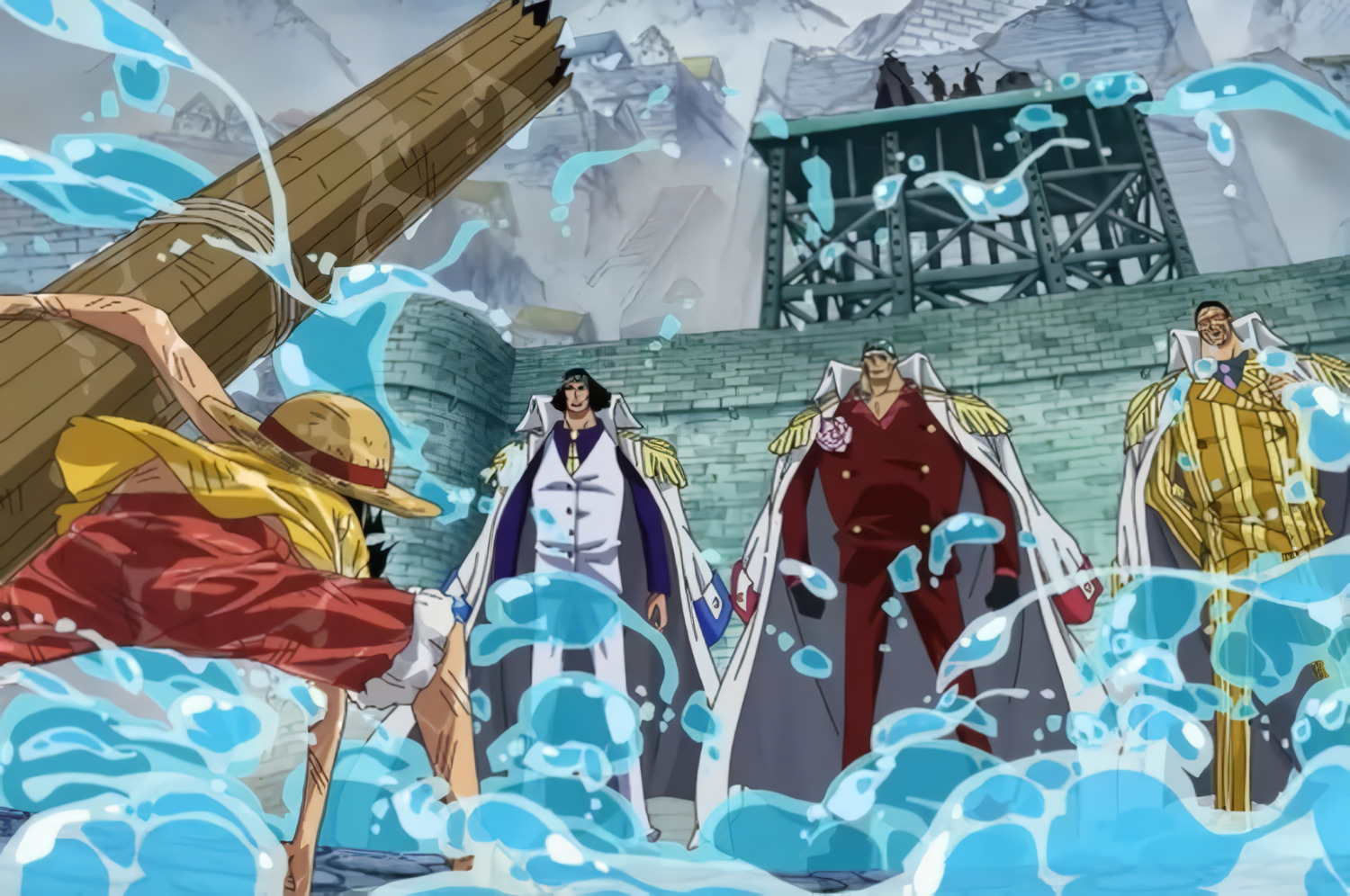Arc Marineford One Piece.