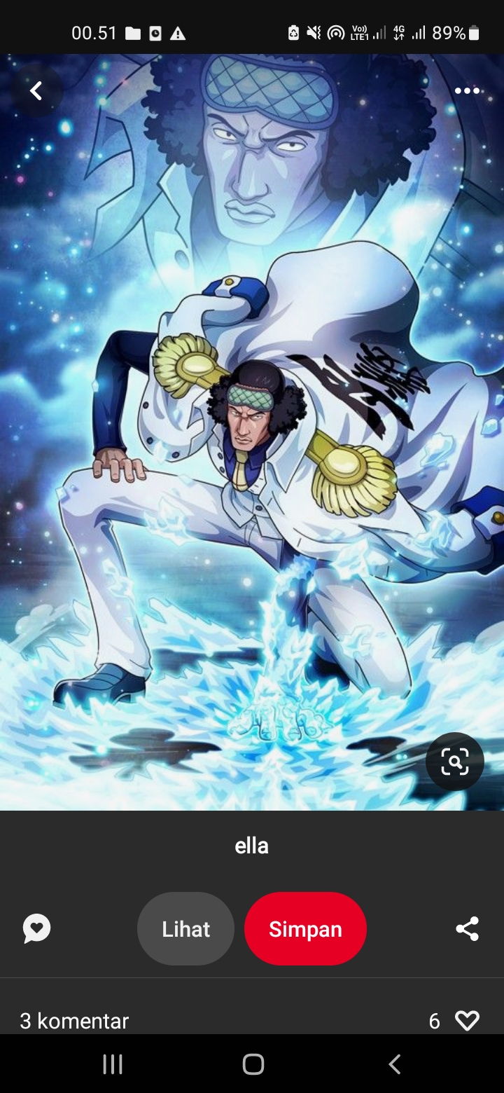 Aokiji, One Piece