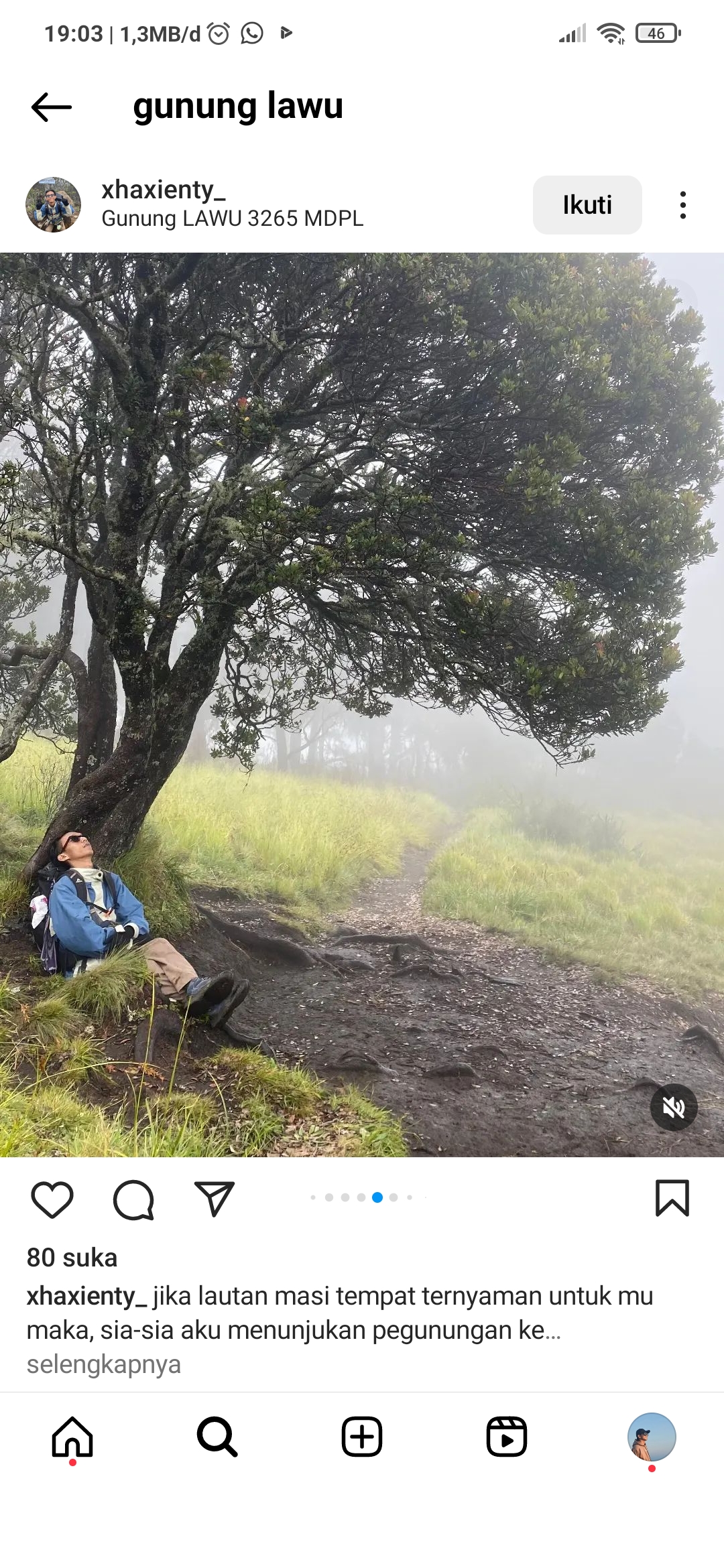Misteri pasar setan Gunung Lawu