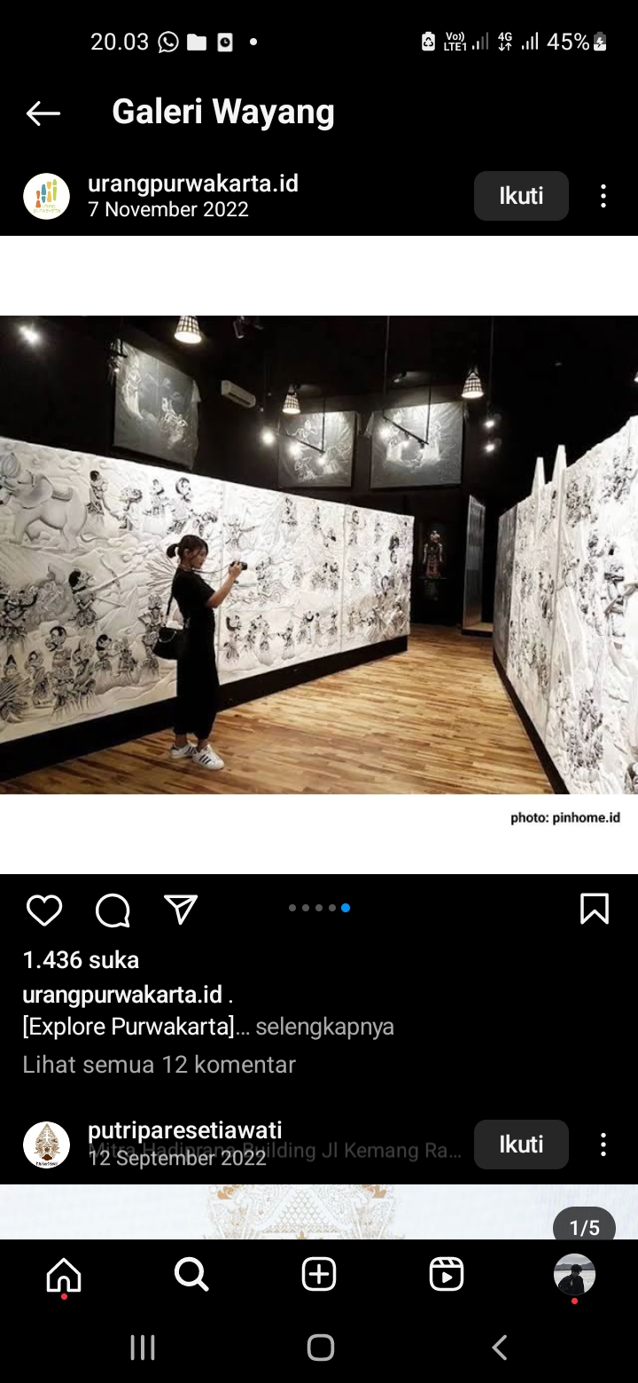 Wisata Galeri Wayang, Purwakarta