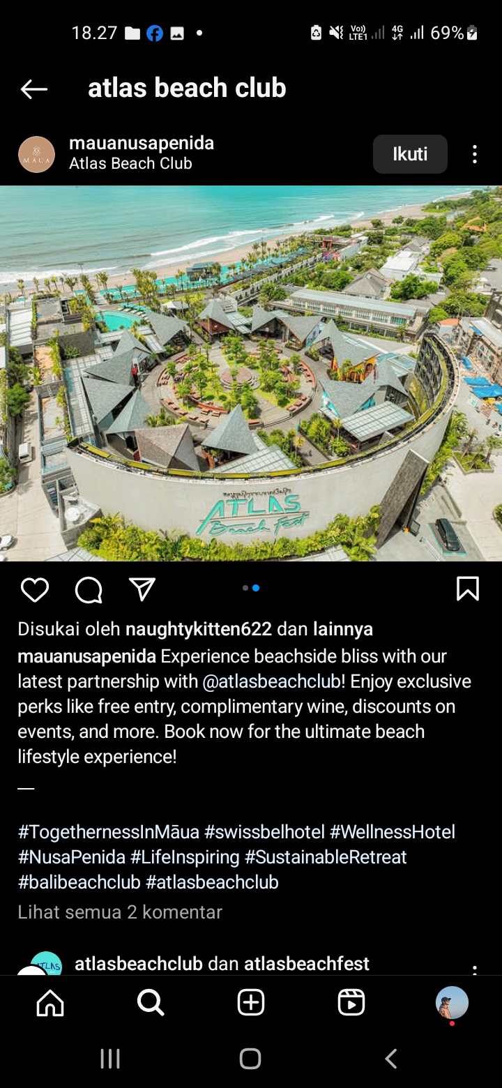 Atlas Beach Club, Bali