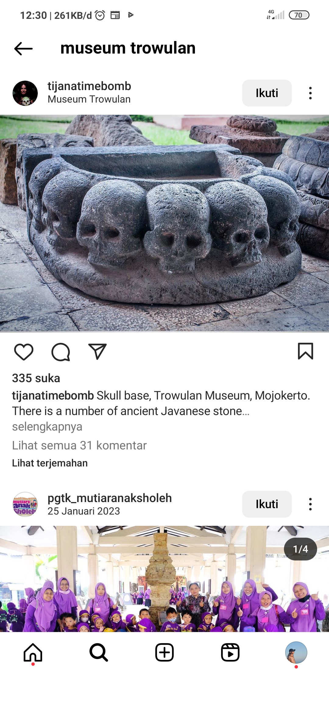 Museum Trowulan yang penuh dengan benda mistis