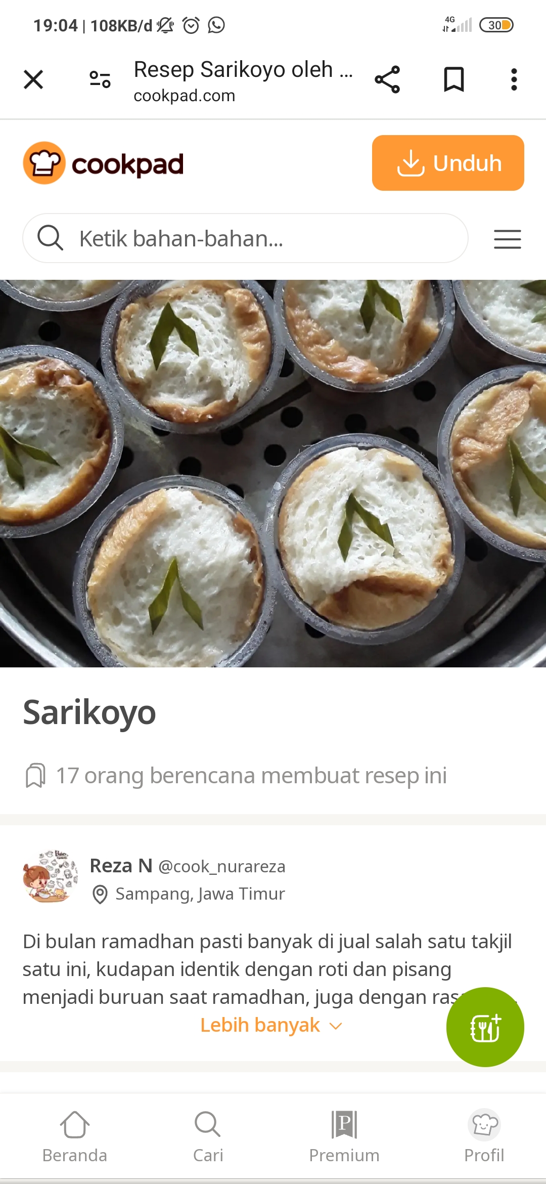 Sarikoyo, kuliner khas Madura yang wajib kamu coba