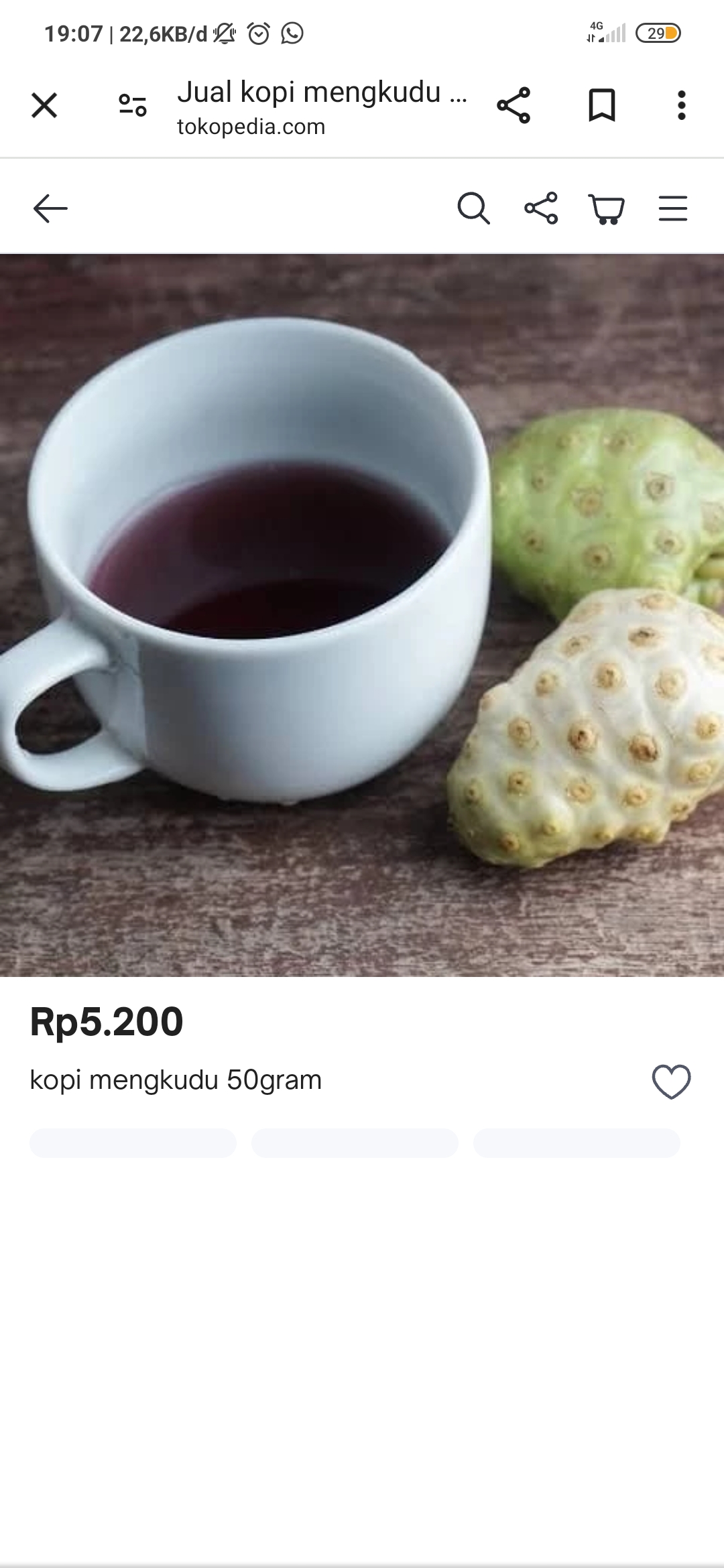 Kopi Mengkudu dengan segudang khasiat