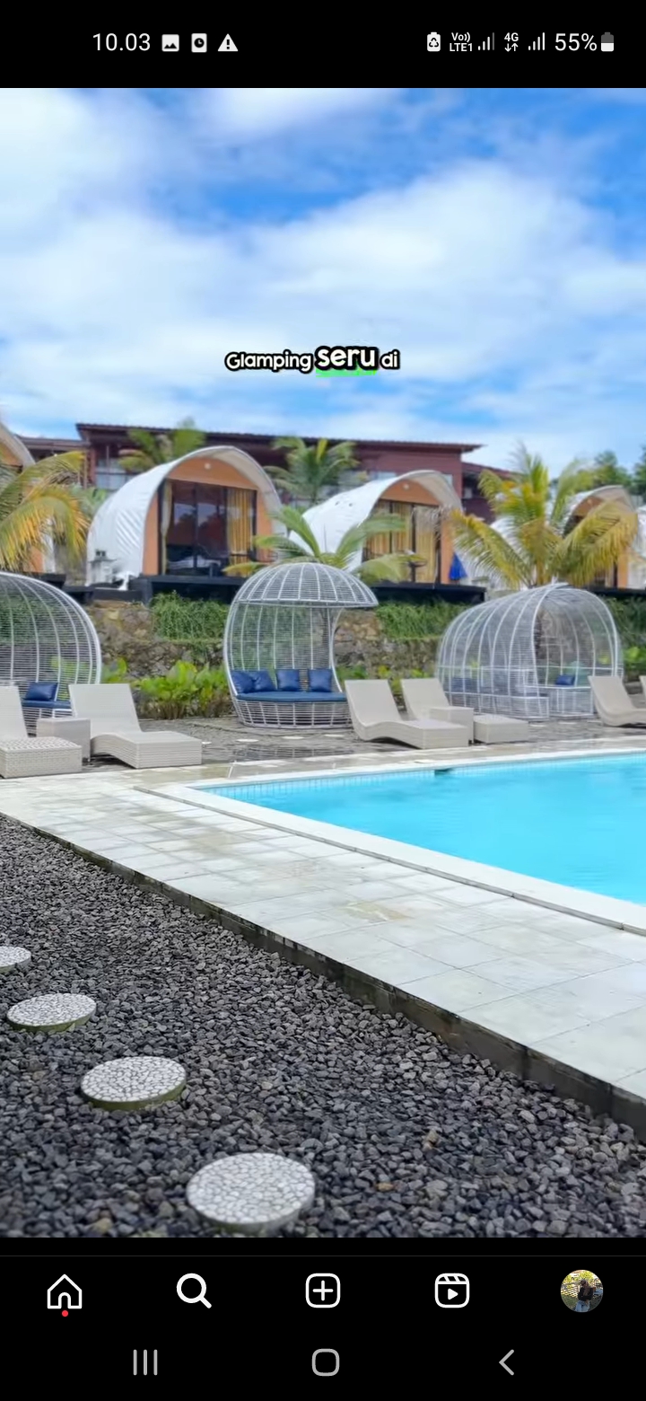 La Pico, Oase Glamping Generasi Z di Sentul