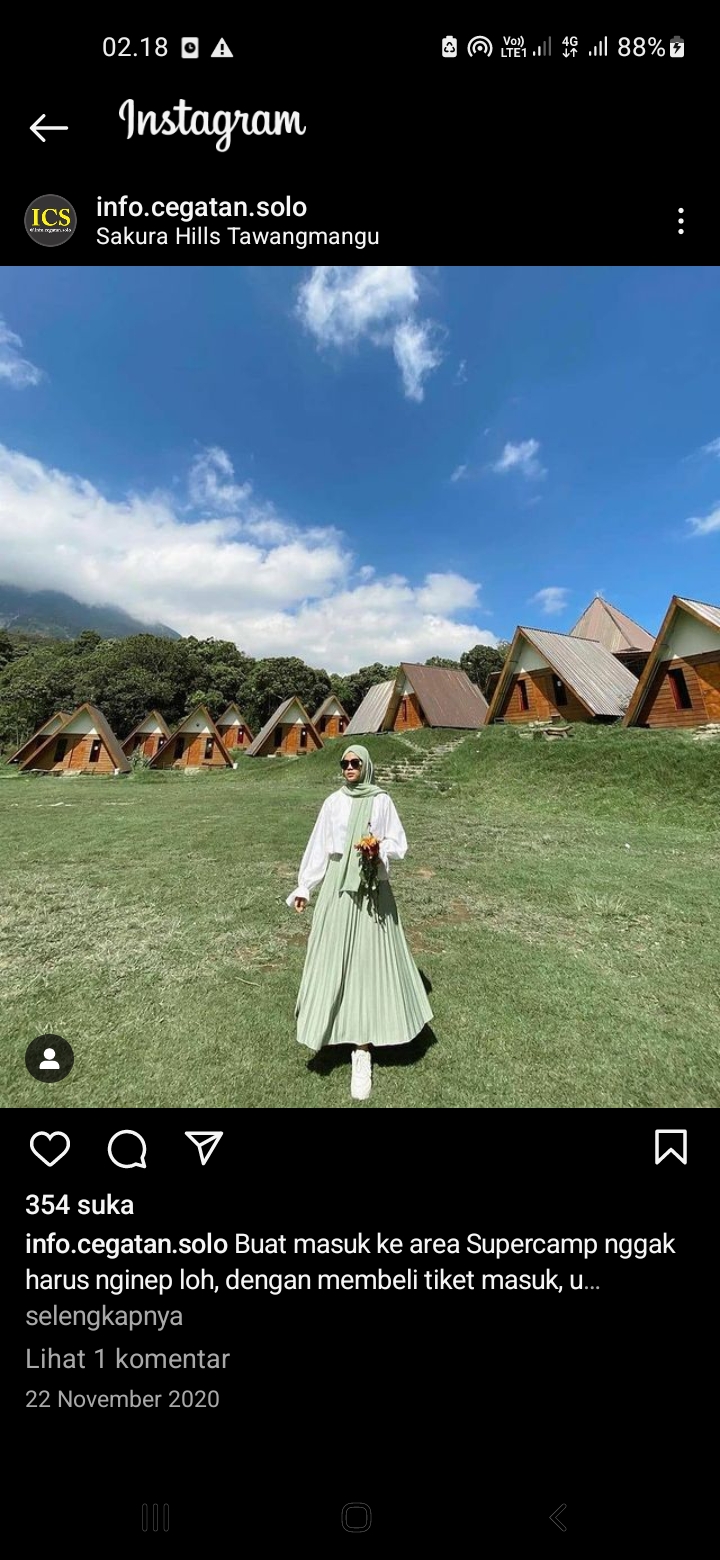 Wisata Sakura Hills, Tawangmangu