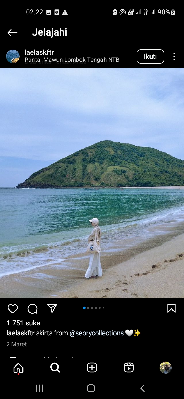 Pantai Mawun, Lombok