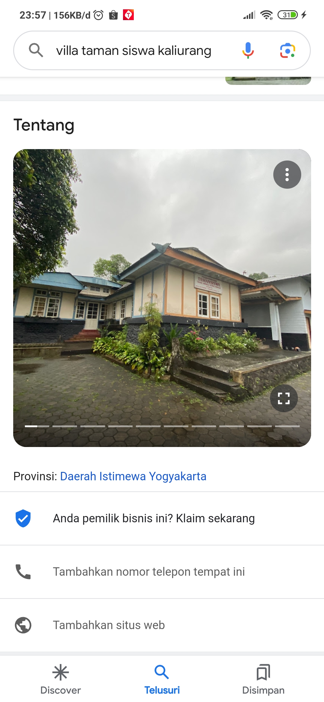 Bangunan tua di Yogyakarta