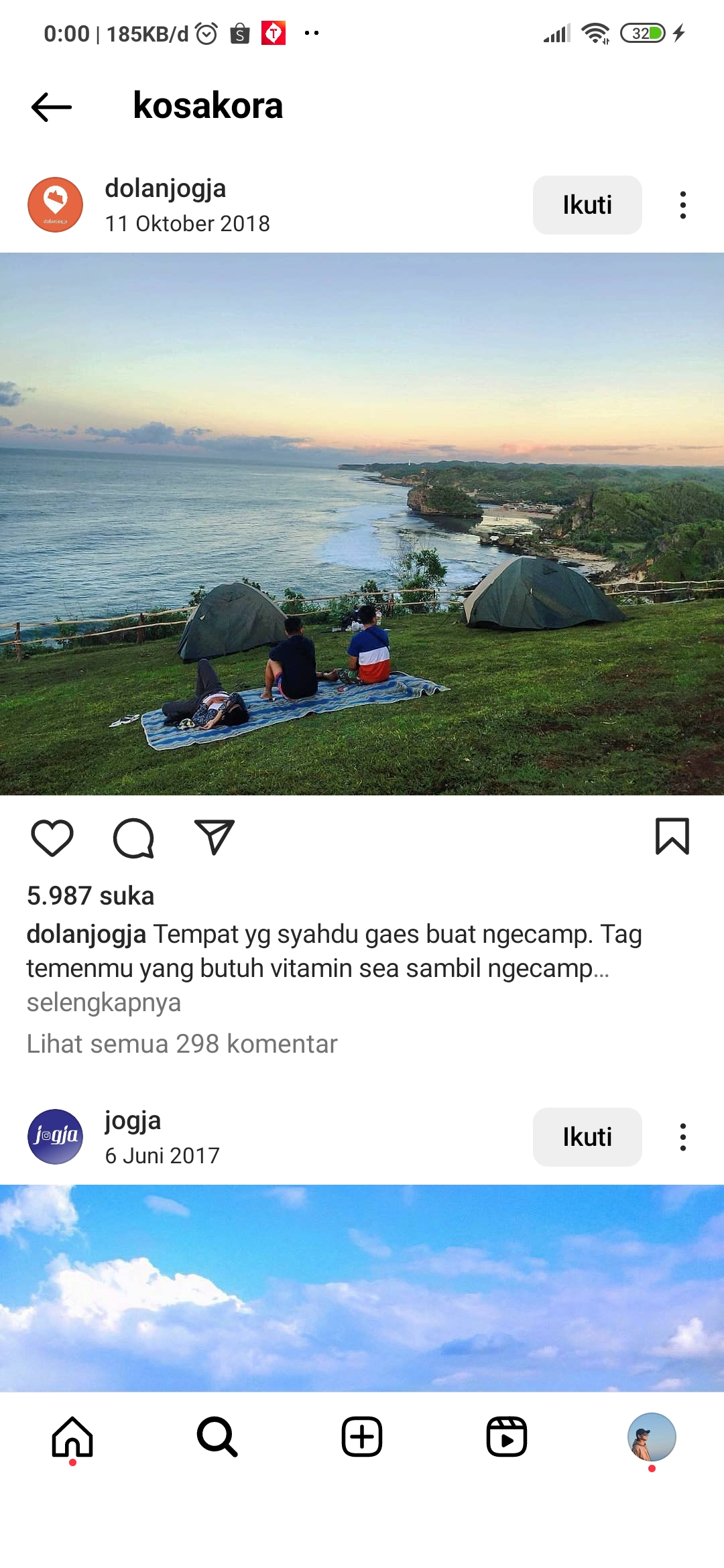 puncak Koaskora dengan sejuta keindahannya