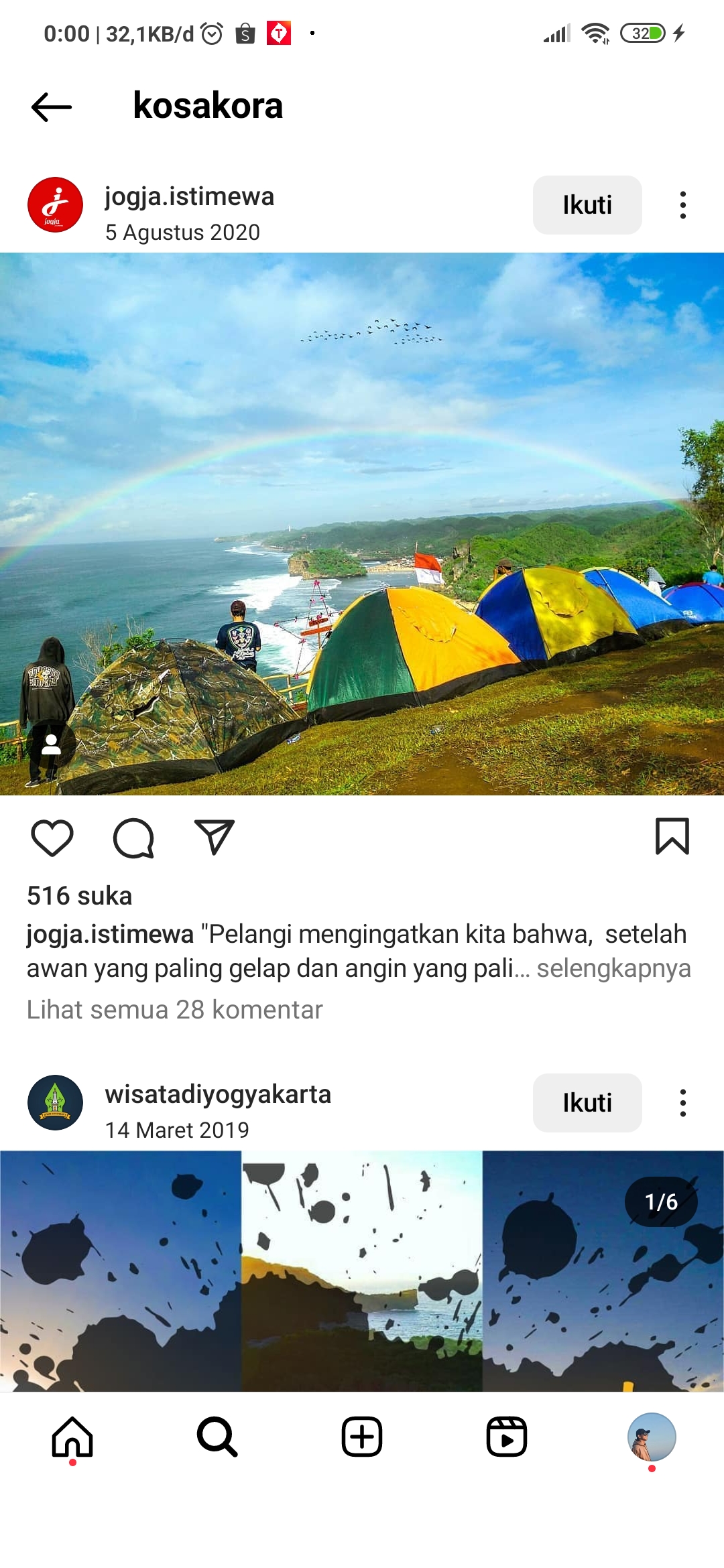 Puncak Kosakora degngan pesonanya