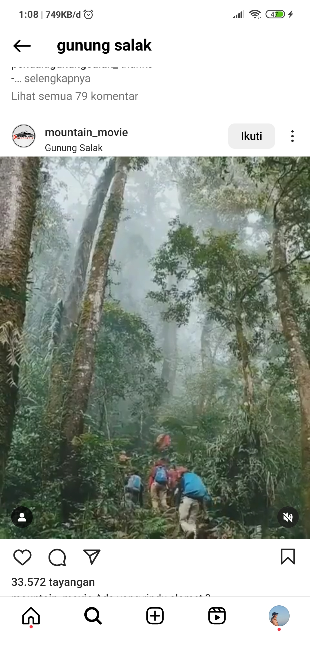 Gunung Salak Memang Punya Cerita Mistisnya Sendiri