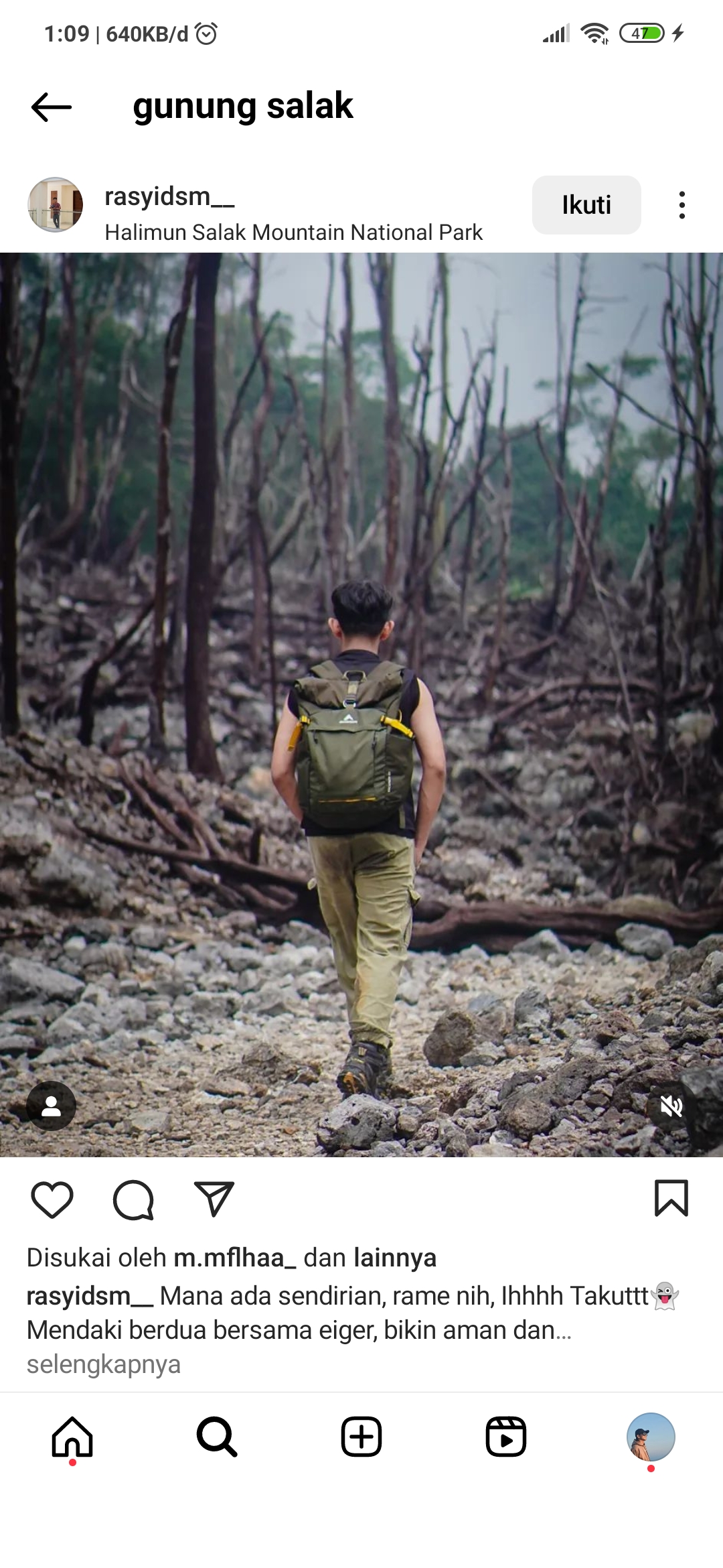 Pesona dan Misteri Gunung Salak