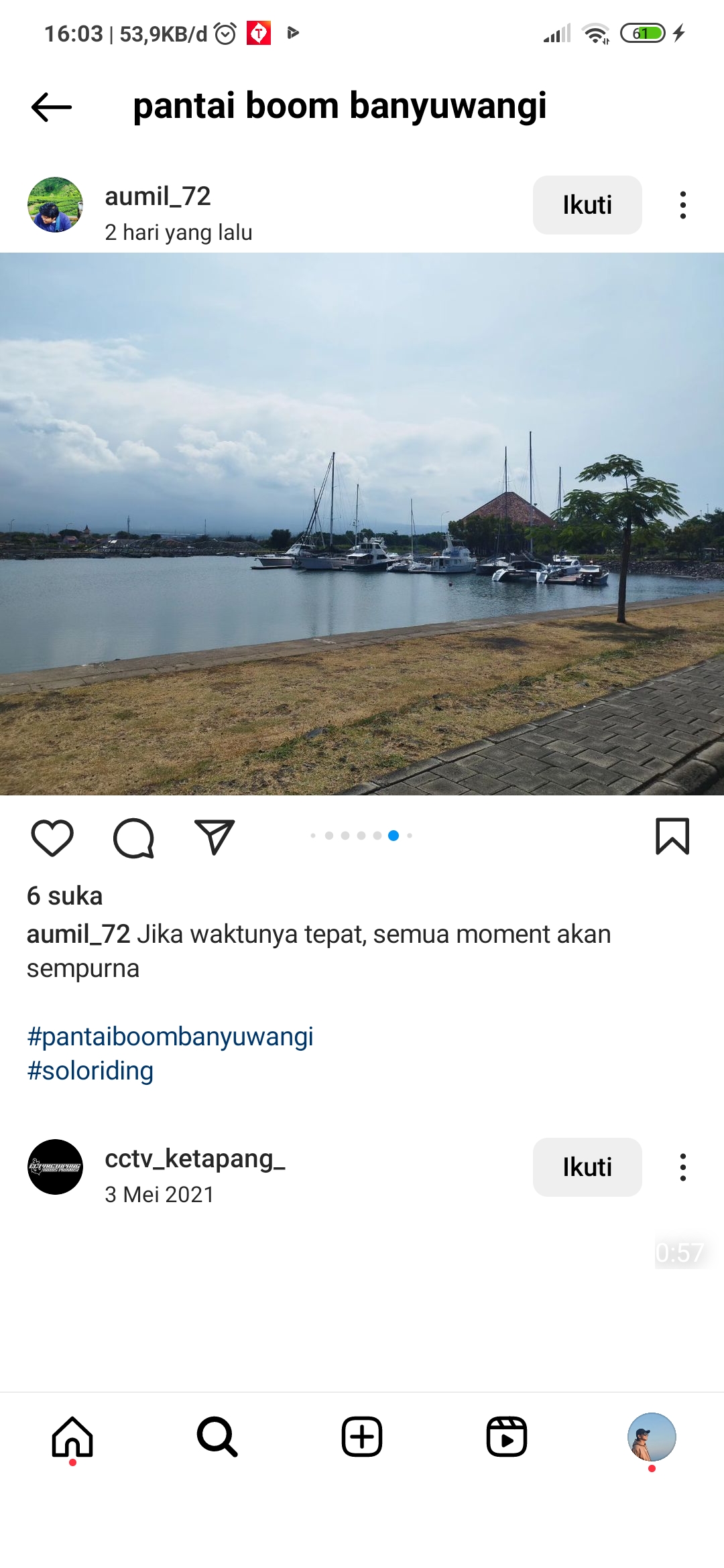 Pantai Boom Banyuwangi