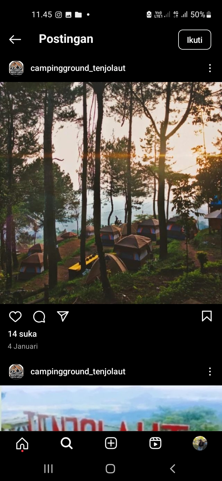 Glamping Tenjo Laut