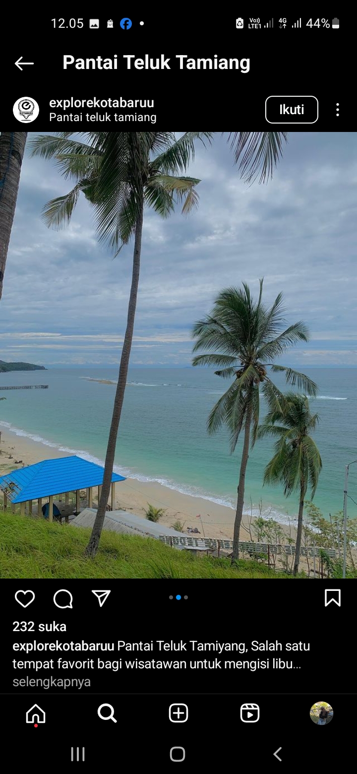 Pantai Teluk Tamiang, Kota Baru