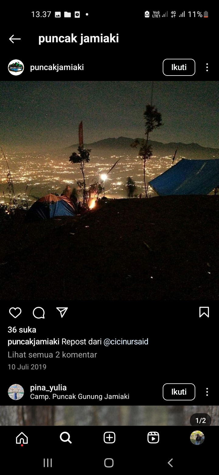 Puncak Jamiaki, Ciamis