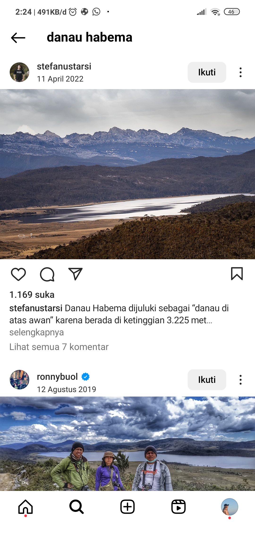 Misteri yang Menyelimuti Danau Hebama