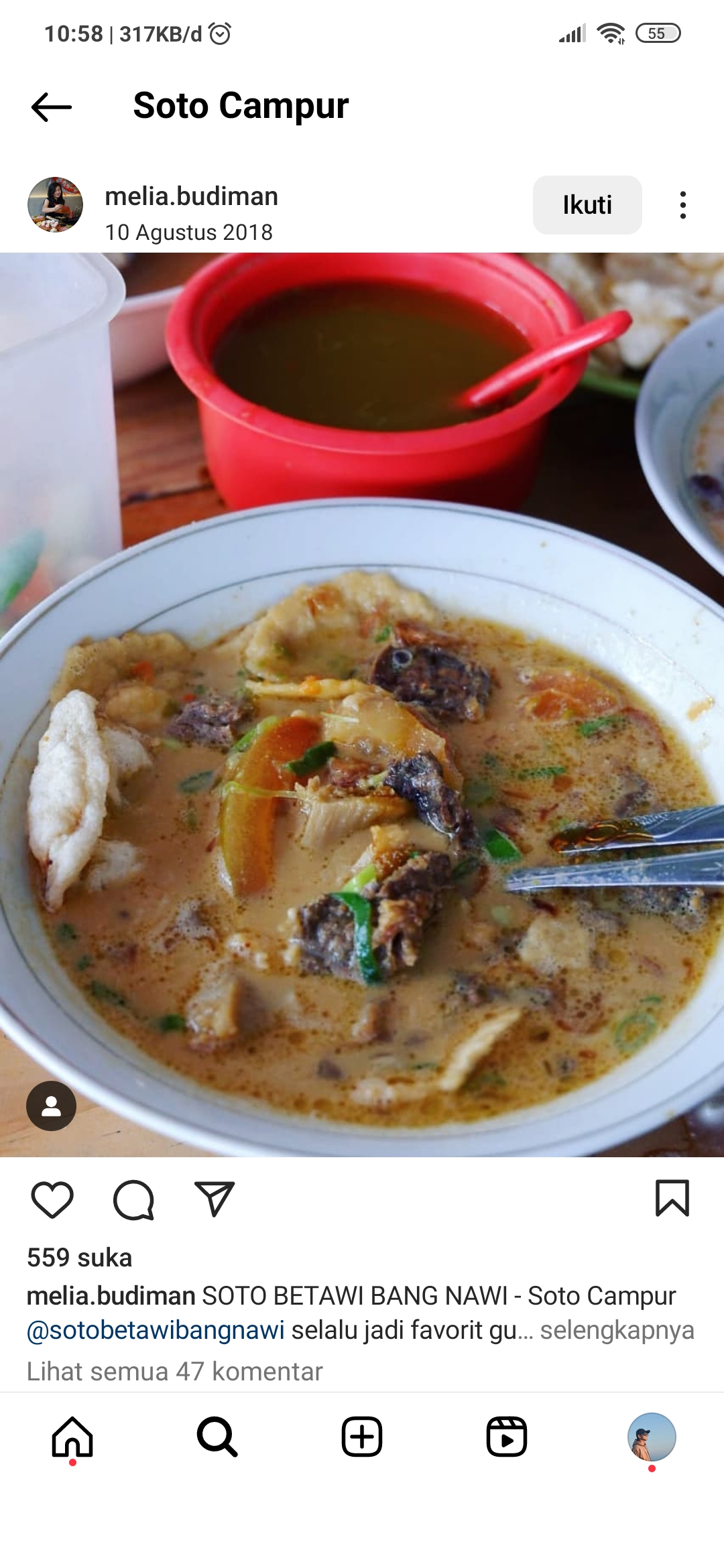 Soto Campur Khas Sumenep
