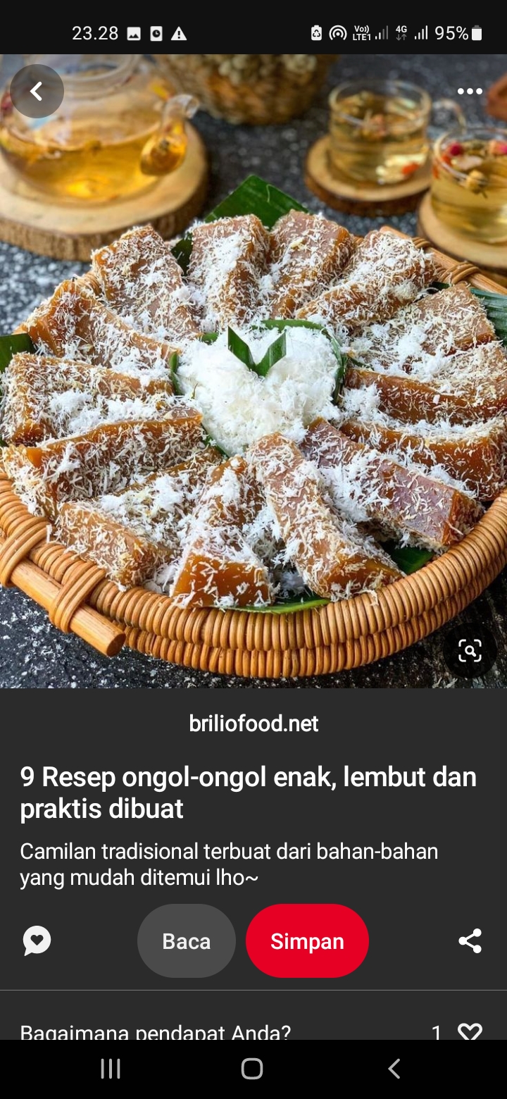 Ongol-ongol Cemilan Tradisional
