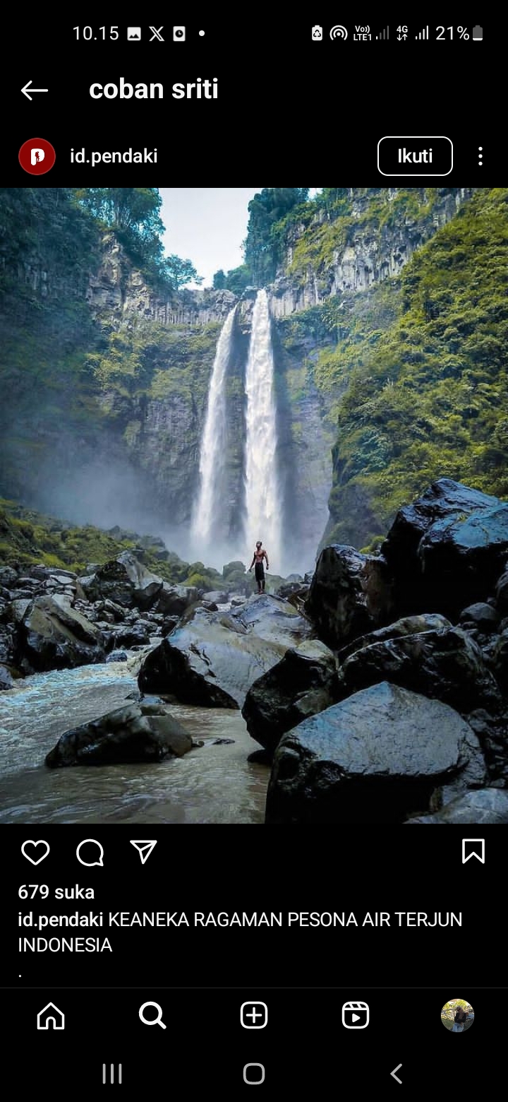 Air Terjun Coban Sriti, Lumajang