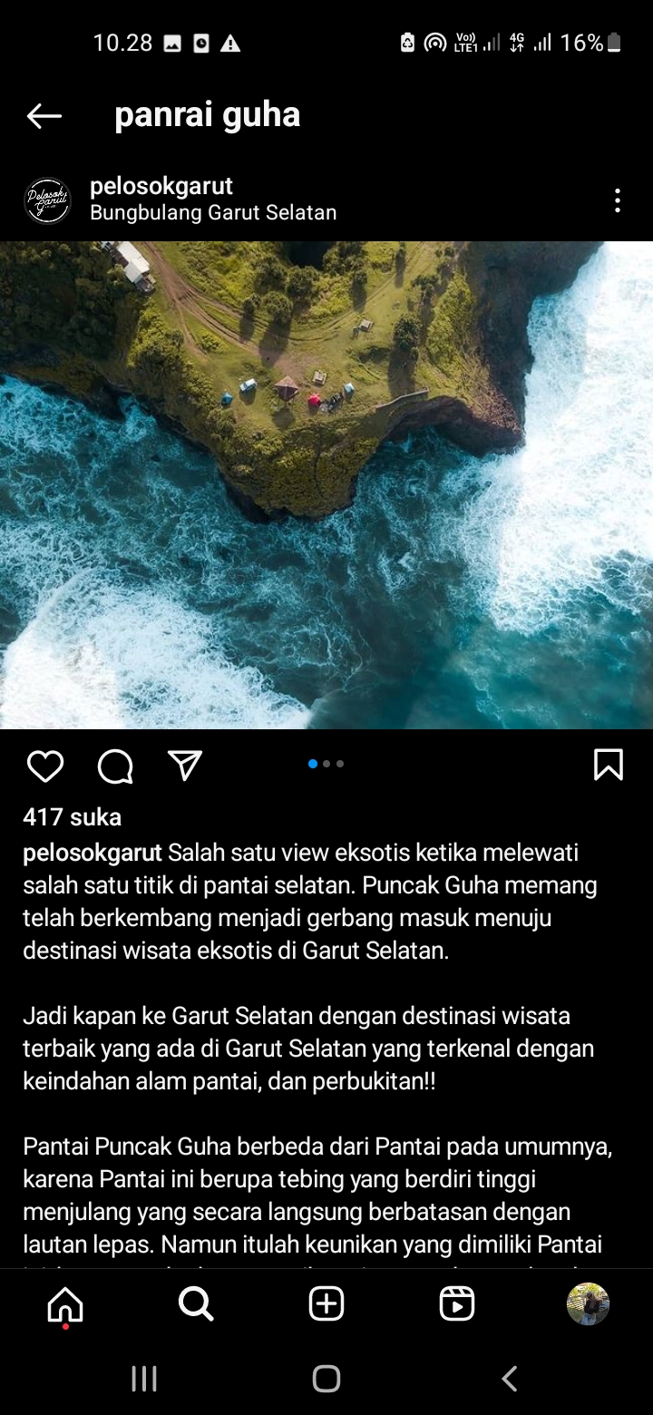 Pantai Guha, Garut