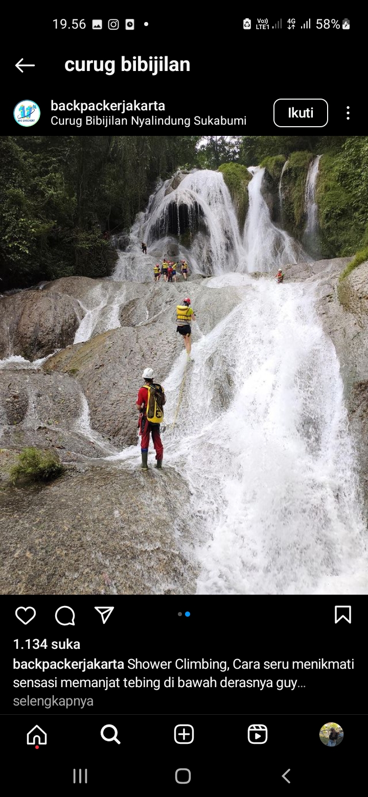 Curug Bibijilan, Sukabumi
