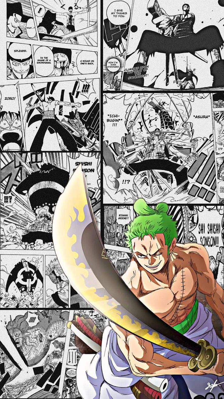 Roronoa Zoro dan Enma