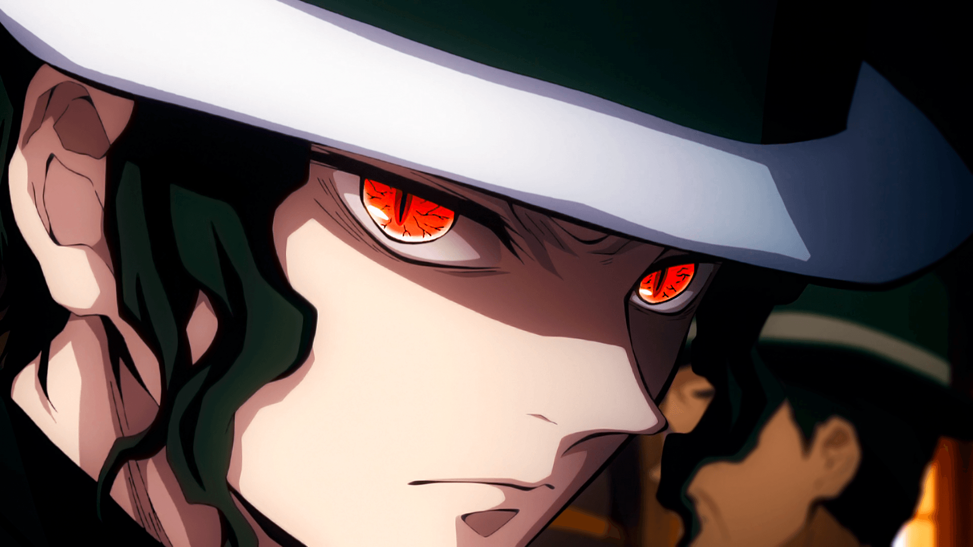 Muzan Kibutsuji, iblis terkuat di anime kimetsu no yaiba. (wallpapercave.com)