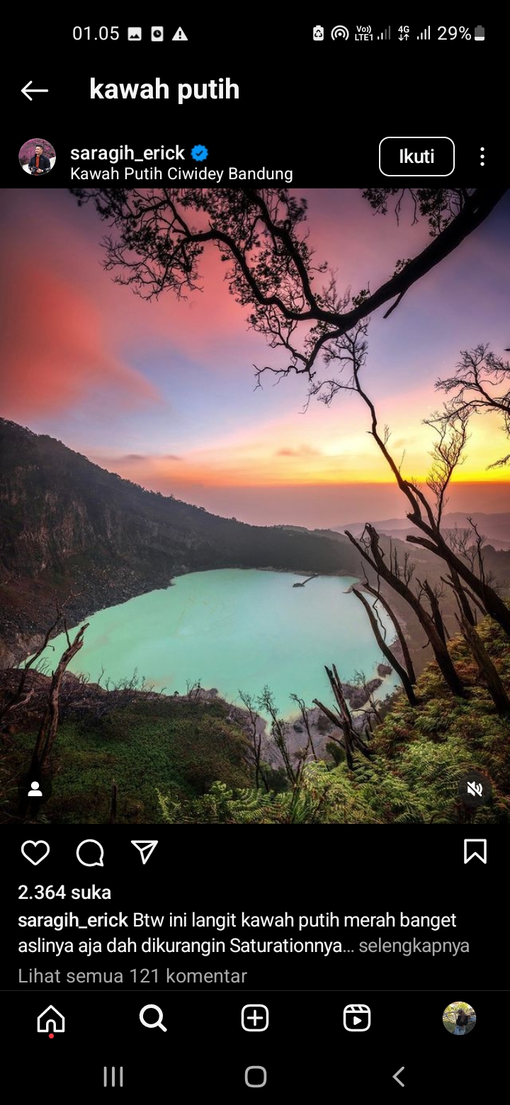 Kawah Putih, Bandung