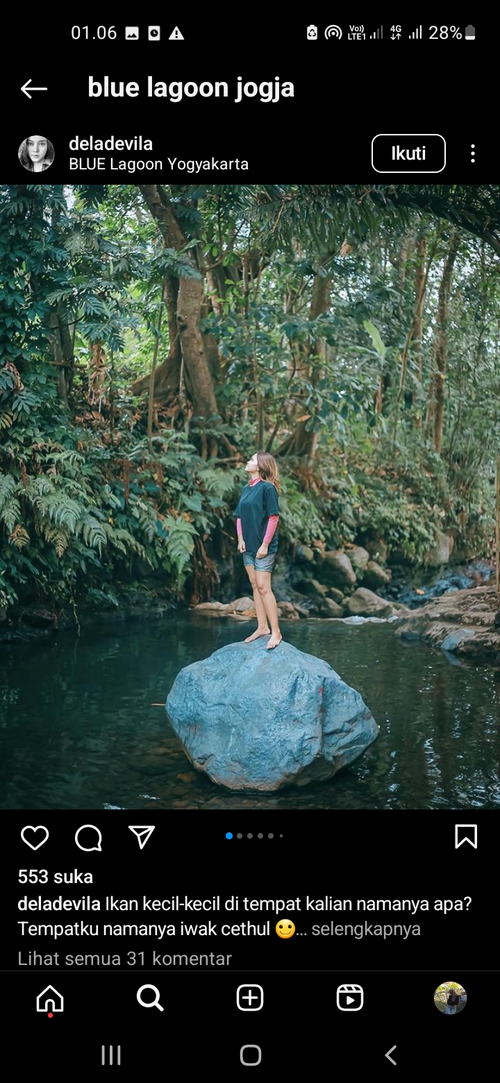Blue Lagoon, Sleman, Yogyakarta