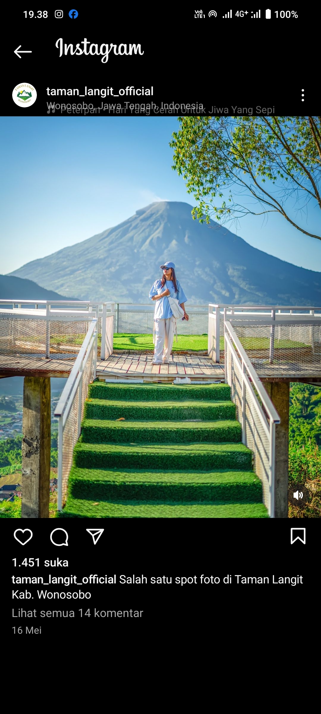 Wisata Taman Langit Wonosobo