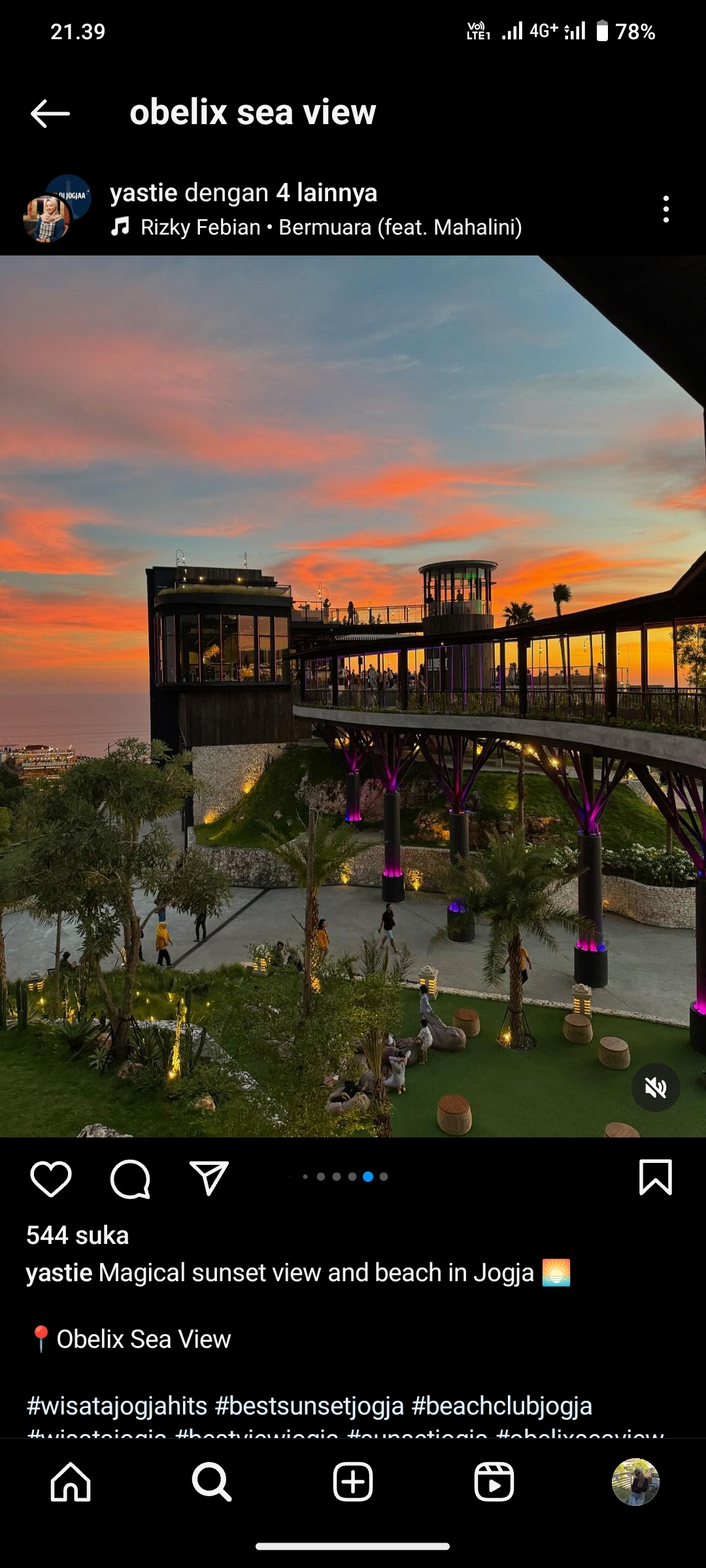 Obelix Sea View, Yogyakarta