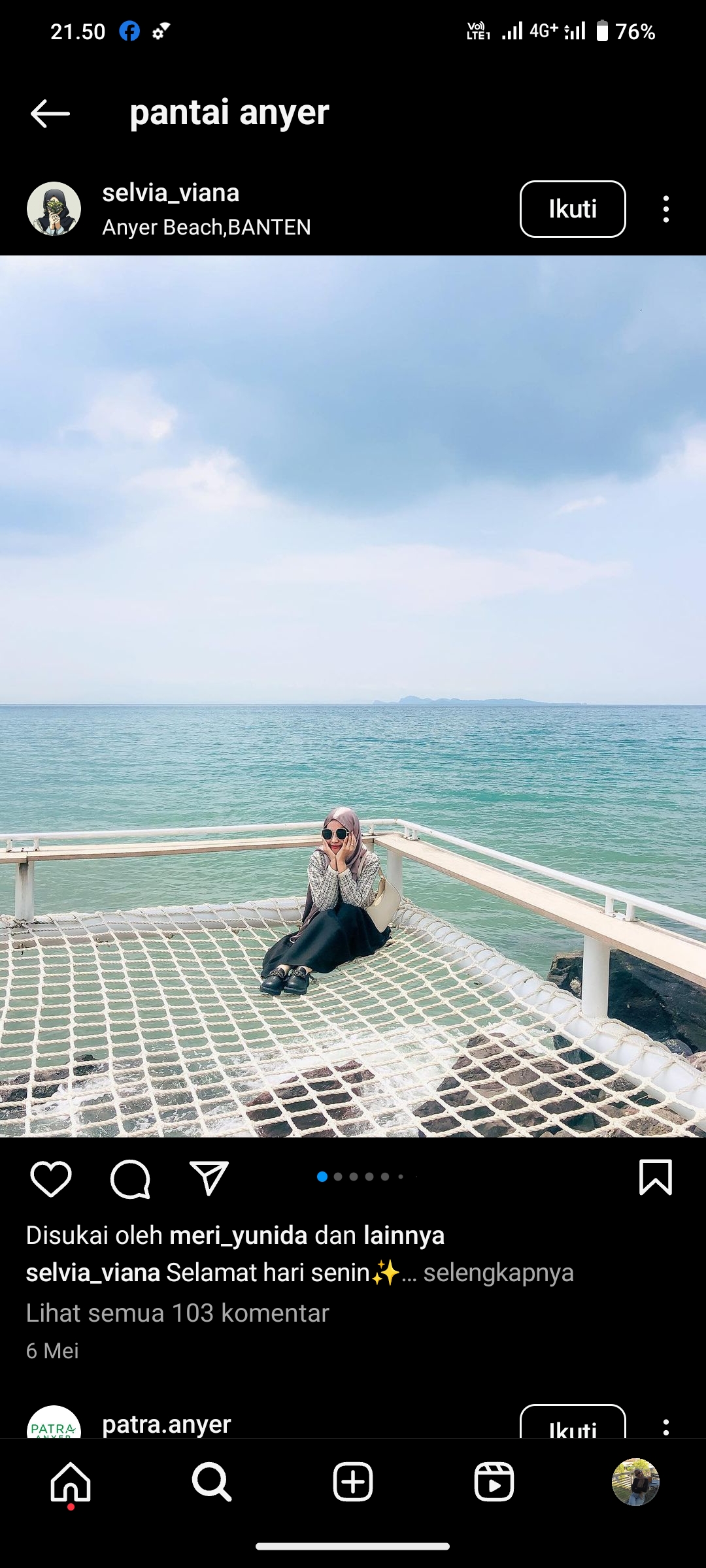 Pantai Anyer, Banten