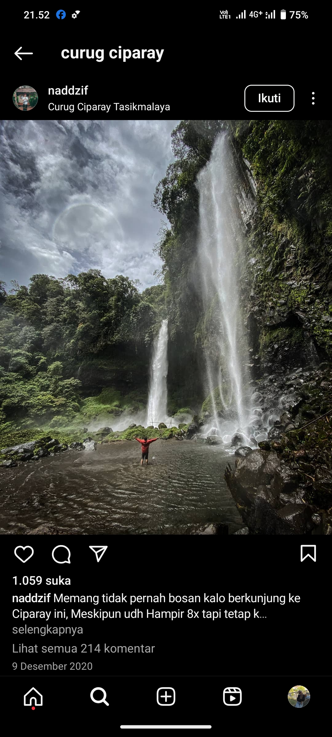Curug Ciparay, Tasikmalaya